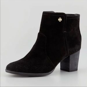 Tory Burch Black Sade Booties 6.5